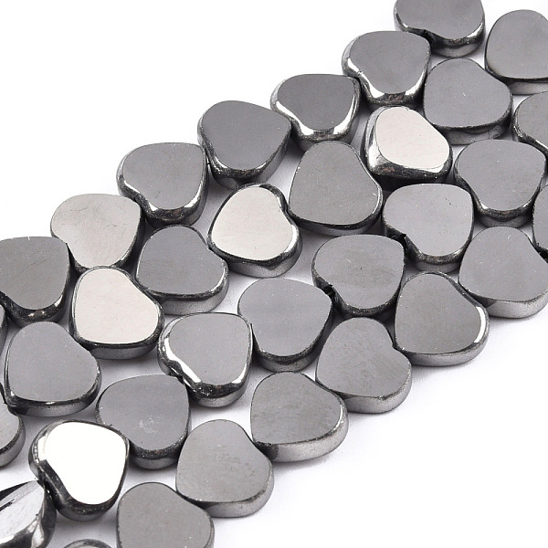 PandaHall Electroplate Glass Beads Strands, Heart, Silver, 9.5x10.5x3mm, Hole: 0.8mm, about 60pcs/strand, 21.65 inch(55cm) Glass Heart...
PandaHall Electroplate Glass Beads Strands, Heart, Silver, 9.5x10.5x3mm, Hole: 0.8mm, about 60pcs/strand, 21.65 inch(55cm) Glass Heart...