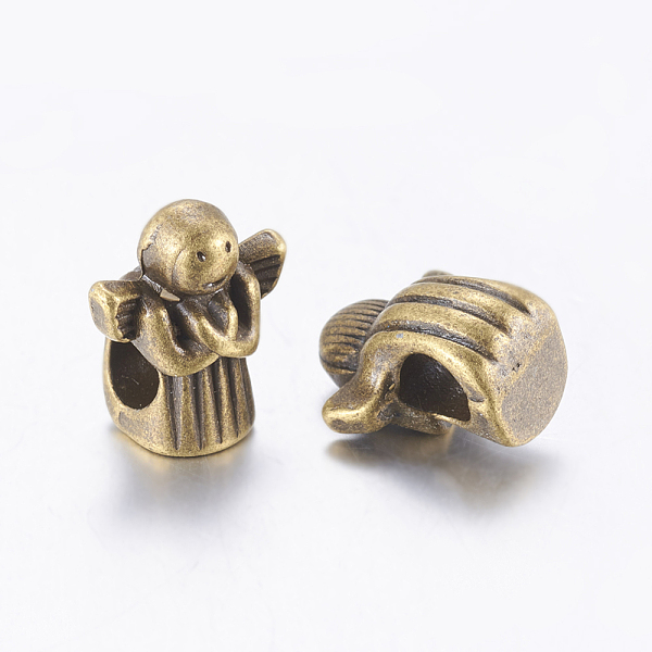 PandaHall Tibetan Style European Beads, Cadmium Free &, Lead Free, Antique Bronze Color, Angel, 13x11x8mm, Hole: 4.5mm, about 450pcs/1000g...
PandaHall Tibetan Style European Beads, Cadmium Free &, Lead Free, Antique Bronze Color, Angel, 13x11x8mm, Hole: 4.5mm, about 450pcs/1000g...