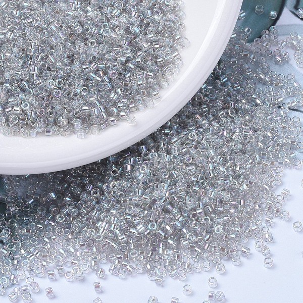 PandaHall MIYUKI Delica Beads, Cylinder, Japanese Seed Beads, 11/0, (DB1251) Transparent Gray Mist AB, 1.3x1.6mm, Hole: 0.8mm, about...
PandaHall MIYUKI Delica Beads, Cylinder, Japanese Seed Beads, 11/0, (DB1251) Transparent Gray Mist AB, 1.3x1.6mm, Hole: 0.8mm, about...