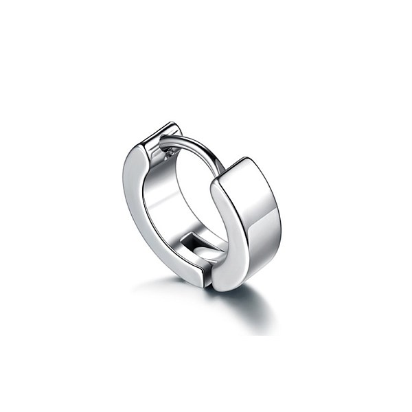 PandaHall Hip Hop Style Unisex Brass Huggie Hoop Earrings, Platinum, 13mm Brass Ring
PandaHall Hip Hop Style Unisex Brass Huggie Hoop Earrings, Platinum, 13mm Brass Ring