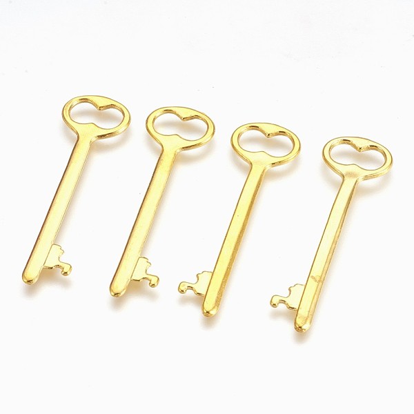 PandaHall Tibetan Style Zinc Alloy Key Big Pendants, Lead Free and Cadmium Free, Golden, 53.5x16x2mm Alloy Key
PandaHall Tibetan Style Zinc Alloy Key Big Pendants, Lead Free and Cadmium Free, Golden, 53.5x16x2mm Alloy Key