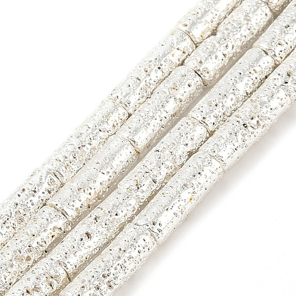 PandaHall Electroplated Synthetic Non-Magnetic Hematite Beads Strands, Column, Silver Plated, 13x4.5mm, Hole: 1.2mm, about 31pcs/strand...
PandaHall Electroplated Synthetic Non-Magnetic Hematite Beads Strands, Column, Silver Plated, 13x4.5mm, Hole: 1.2mm, about 31pcs/strand...