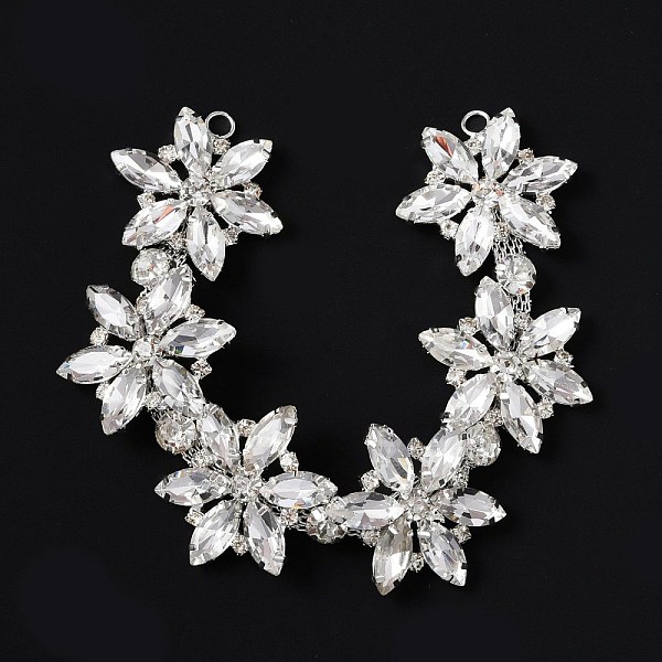 PandaHall Shiny Flower Crystal Rhinestone Trim, Flexible Sewing Crafts Bridal Costume Embellishment, for DIY Shoes, Belt, Bag, Hat, Hairband..., Clear
PandaHall Shiny Flower Crystal Rhinestone Trim, Flexible Sewing Crafts Bridal Costume Embellishment, for DIY Shoes, Belt, Bag, Hat, Hairband..., Clear