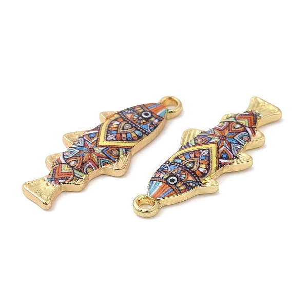PandaHall Alloy Enamel Pendants, Cadmium Free & Nickel Free & Lead Free, Golden, Fish Charm, Yellow, 27x10.5x2.5mm, Hole: 1.8mm Alloy+Enamel...
PandaHall Alloy Enamel Pendants, Cadmium Free & Nickel Free & Lead Free, Golden, Fish Charm, Yellow, 27x10.5x2.5mm, Hole: 1.8mm Alloy+Enamel...
