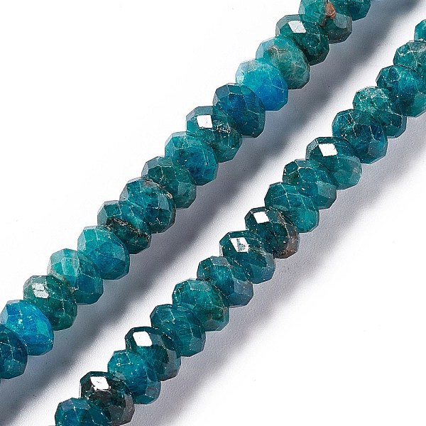 PandaHall Natural Apatite Beads Strands, Faceted, Rondelle, 7.5~8x4~4.5mm, Hole: 1mm, about 87~94pcs/strand, 15.24~15.43 inch(38.7~39.2cm)...
PandaHall Natural Apatite Beads Strands, Faceted, Rondelle, 7.5~8x4~4.5mm, Hole: 1mm, about 87~94pcs/strand, 15.24~15.43 inch(38.7~39.2cm)...