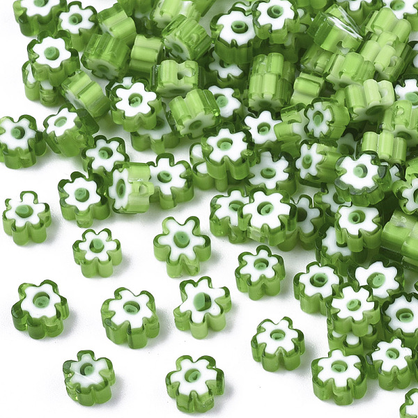 PandaHall Glass Beads, Flower, Lime Green, 5~7x5~7x2~3mm, Hole: 1mm Glass Flower Green
PandaHall Glass Beads, Flower, Lime Green, 5~7x5~7x2~3mm, Hole: 1mm Glass Flower Green