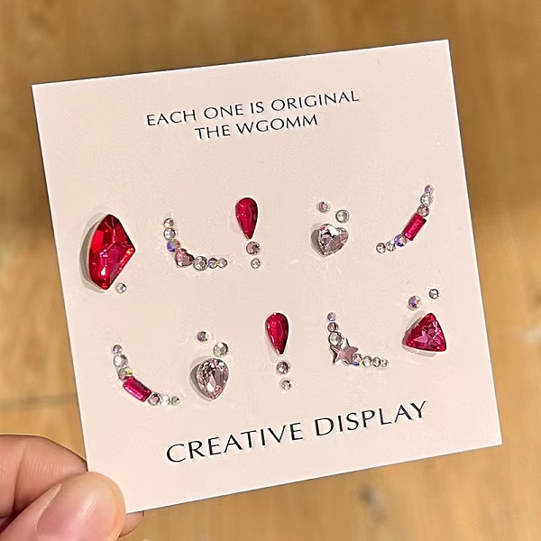 PandaHall Nail Art Decoration Accessories Kits, including Glass Rhinestone Cabochons, Iron Findings, Acryic Cabochons, Red...
PandaHall Nail Art Decoration Accessories Kits, including Glass Rhinestone Cabochons, Iron Findings, Acryic Cabochons, Red...