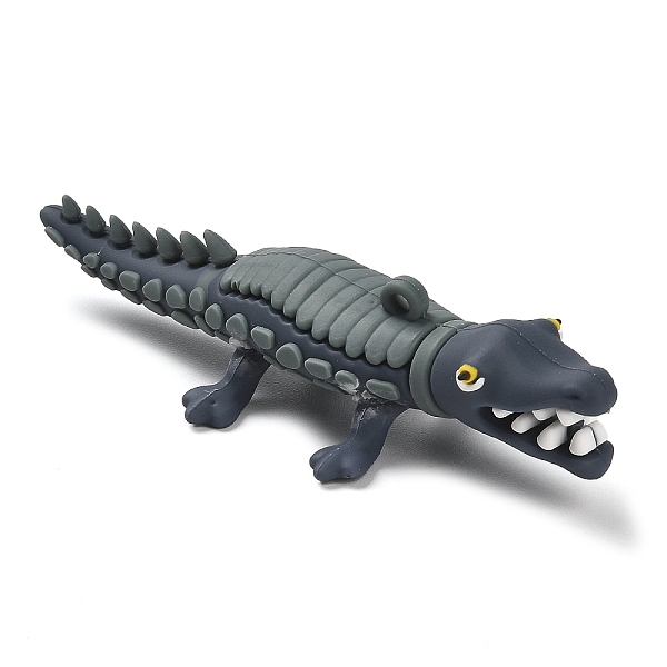 PandaHall PVC Plastic Big Pendants, Crocodile Charm, Gray, 91x35x20mm, Hole: 3.5mm PVC Crocodile Gray
PandaHall PVC Plastic Big Pendants, Crocodile Charm, Gray, 91x35x20mm, Hole: 3.5mm PVC Crocodile Gray