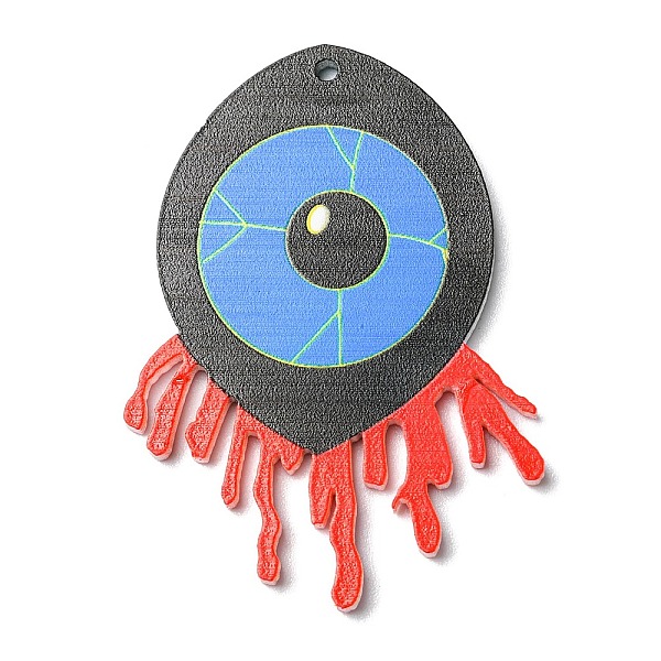 PandaHall Opaque Acrylic Pendants, Halloween Horrible Eye Charms, Dodger Blue, 45x32x2mm, Hole: 1.5mm Acrylic Eye
PandaHall Opaque Acrylic Pendants, Halloween Horrible Eye Charms, Dodger Blue, 45x32x2mm, Hole: 1.5mm Acrylic Eye