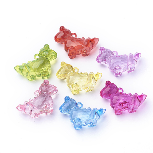PandaHall Transparent Acrylic Pendants, Dinosaur Shaped, Mixed Color, 37x49x19mm, Hole: 3mm, about 40pcs/500g Acrylic Dinosaur Multicolor
PandaHall Transparent Acrylic Pendants, Dinosaur Shaped, Mixed Color, 37x49x19mm, Hole: 3mm, about 40pcs/500g Acrylic Dinosaur Multicolor