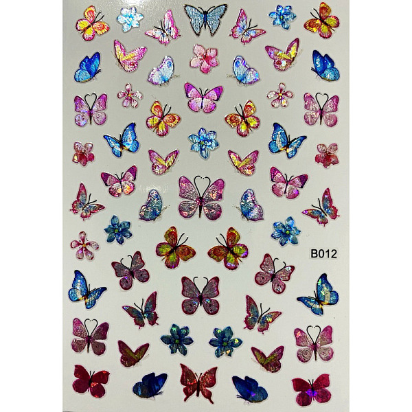 PandaHall Laser Butterfly Nail Polish Foil Adhesive Decals, for Nail Art Tips Charms Accessories Decoration, Orchid, 96x64mm Paper Butterfly..., Purple
PandaHall Laser Butterfly Nail Polish Foil Adhesive Decals, for Nail Art Tips Charms Accessories Decoration, Orchid, 96x64mm Paper Butterfly..., Purple