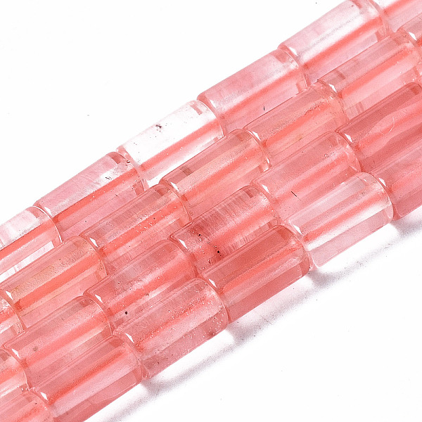 PandaHall Cherry Quartz Glass Beads Strands, Column, 5~6x3mm, Hole: 0.8mm, about 62~63pcs/strand, 15.35~15.75 inch(39~40cm) Cherry Quartz...
PandaHall Cherry Quartz Glass Beads Strands, Column, 5~6x3mm, Hole: 0.8mm, about 62~63pcs/strand, 15.35~15.75 inch(39~40cm) Cherry Quartz...