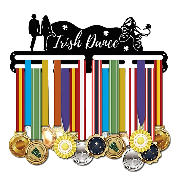 PandaHall Iron Medal Hanger Holder Display Wall Rack, 2-Line, with Screws, Irish Dance for Saint Patrick's Day, Human, 400x150mm Iron Human..., Black
PandaHall Iron Medal Hanger Holder Display Wall Rack, 2-Line, with Screws, Irish Dance for Saint Patrick's Day, Human, 400x150mm Iron Human..., Black