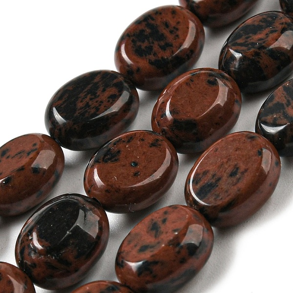 PandaHall Natural Mahogany Obsidian Beads Strands, Flat Oval, 10x8x5.5mm, Hole: 0.8mm, about 39pcs/strand, 15.47''(39.3cm) Mahogany Obsidian...
PandaHall Natural Mahogany Obsidian Beads Strands, Flat Oval, 10x8x5.5mm, Hole: 0.8mm, about 39pcs/strand, 15.47''(39.3cm) Mahogany Obsidian...