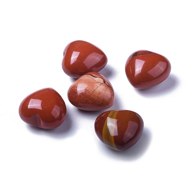PandaHall Natural Red Jasper Heart Love Stone, Pocket Palm Stone for Reiki Balancing, 20x20x13~13.5mm Red Jasper Heart
PandaHall Natural Red Jasper Heart Love Stone, Pocket Palm Stone for Reiki Balancing, 20x20x13~13.5mm Red Jasper Heart