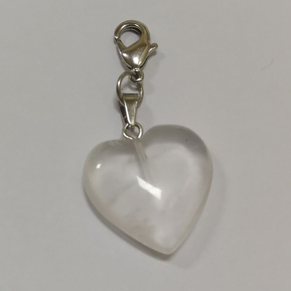 PandaHall Heart Natural Quartz Crystal Pendant Decorations, with Brass Lobster Claw Clasps and Iron Ring, Platinum, 43mm Quartz Crystal...
PandaHall Heart Natural Quartz Crystal Pendant Decorations, with Brass Lobster Claw Clasps and Iron Ring, Platinum, 43mm Quartz Crystal...