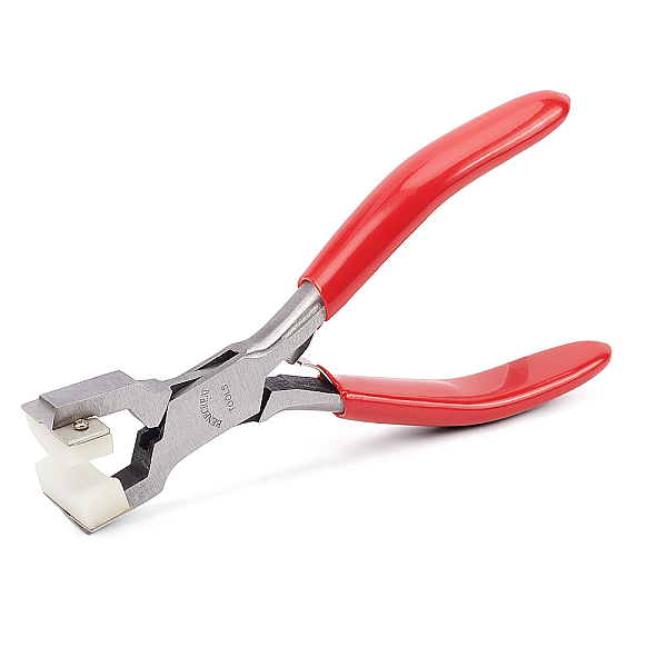 PandaHall Carbon Steel Nylon Jaw Jewelry Pliers, Plastic Handle, for Jewelry Making, Red, 144x82x24mm Carbon Steel Red
PandaHall Carbon Steel Nylon Jaw Jewelry Pliers, Plastic Handle, for Jewelry Making, Red, 144x82x24mm Carbon Steel Red