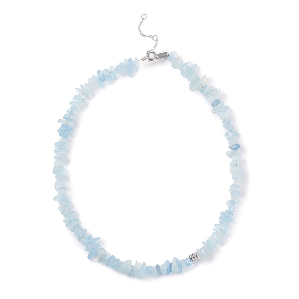 PandaHall Natural Aquamarine Chip Beaded Necklace, Gemstone Jewelry for Women, Platinum, 16.14 inch(41cm) Aquamarine
PandaHall Natural Aquamarine Chip Beaded Necklace, Gemstone Jewelry for Women, Platinum, 16.14 inch(41cm) Aquamarine