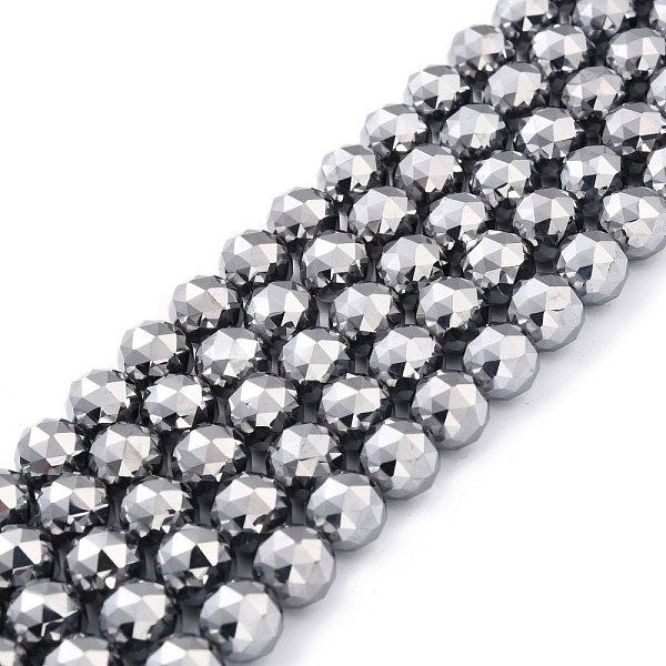 PandaHall Terahertz Stone Beads Strands, Faceted, Round, 10mm, Hole: 1mm, about 40pcs/strand, 15.59''(39.6cm) Terahertz Stone Round
PandaHall Terahertz Stone Beads Strands, Faceted, Round, 10mm, Hole: 1mm, about 40pcs/strand, 15.59''(39.6cm) Terahertz Stone Round