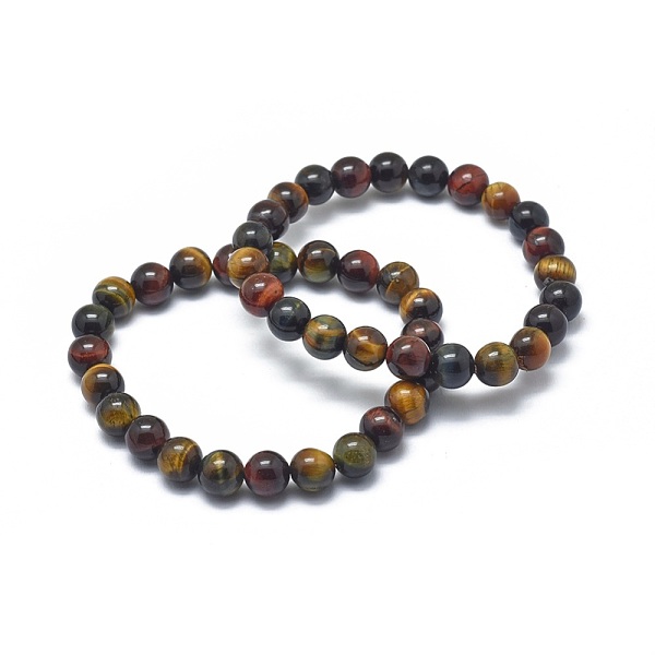 PandaHall Natural Tiger Eye Bead Stretch Bracelets, Round, 2 inch~2-1/8 inch(5.2~5.5cm), Bead: 10mm Tiger Eye
PandaHall Natural Tiger Eye Bead Stretch Bracelets, Round, 2 inch~2-1/8 inch(5.2~5.5cm), Bead: 10mm Tiger Eye