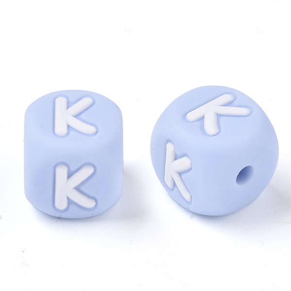PandaHall Food Grade Eco-Friendly Silicone Beads, Horizontal Hole, Chewing Beads For Teethers, DIY Nursing Necklaces Making, Letter Style..., Blue
PandaHall Food Grade Eco-Friendly Silicone Beads, Horizontal Hole, Chewing Beads For Teethers, DIY Nursing Necklaces Making, Letter Style..., Blue