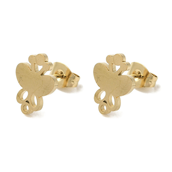PandaHall Ion Plating(IP) 304 Stainless Steel Studs Findings, Butterfly, Golden, 12x9mm, Hole: 1.2mm, Pin: 11x0.7mm 304 Stainless Steel...
PandaHall Ion Plating(IP) 304 Stainless Steel Studs Findings, Butterfly, Golden, 12x9mm, Hole: 1.2mm, Pin: 11x0.7mm 304 Stainless Steel...