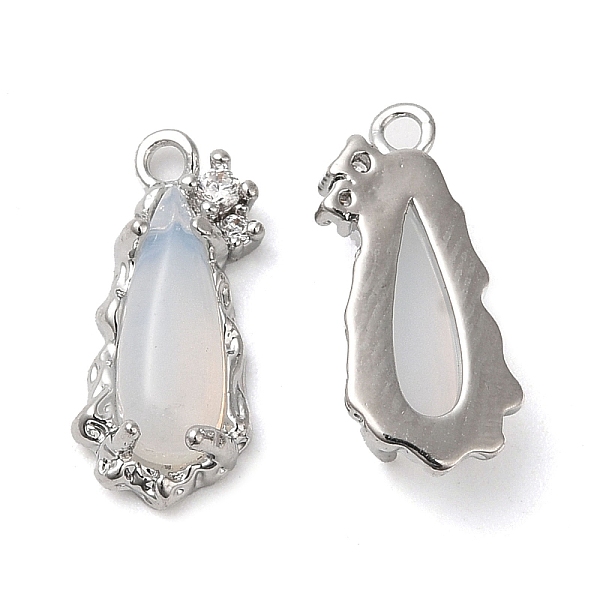 PandaHall Brass Micro Pave Cubic Zirconia Pendants, with Glass Finding, Nickel Free, Teardrop, WhiteSmoke, 15.4x6.9x3.6mm, Hole: 1.2mm..., White
PandaHall Brass Micro Pave Cubic Zirconia Pendants, with Glass Finding, Nickel Free, Teardrop, WhiteSmoke, 15.4x6.9x3.6mm, Hole: 1.2mm..., White