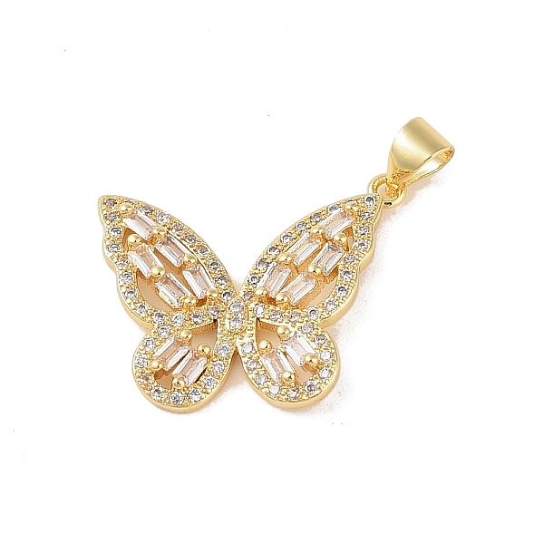 PandaHall Brass Micro Pave Cubic Zirconia Pendants, with Glass, Real 18K Gold Plated, Butterfly, Clear, 18.5x22.5x3mm, Hole: 4.5x3.5mm...
PandaHall Brass Micro Pave Cubic Zirconia Pendants, with Glass, Real 18K Gold Plated, Butterfly, Clear, 18.5x22.5x3mm, Hole: 4.5x3.5mm...