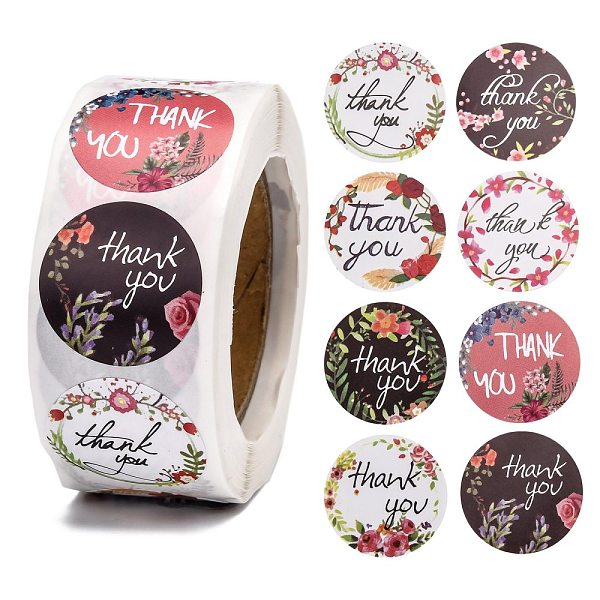 PandaHall 1 Inch Thank You Theme Self-Adhesive Paper Stickers, Gift Tag, for Party, Decorative Presents, Round, Colorful, 25mm, 500pcs/roll...
PandaHall 1 Inch Thank You Theme Self-Adhesive Paper Stickers, Gift Tag, for Party, Decorative Presents, Round, Colorful, 25mm, 500pcs/roll...