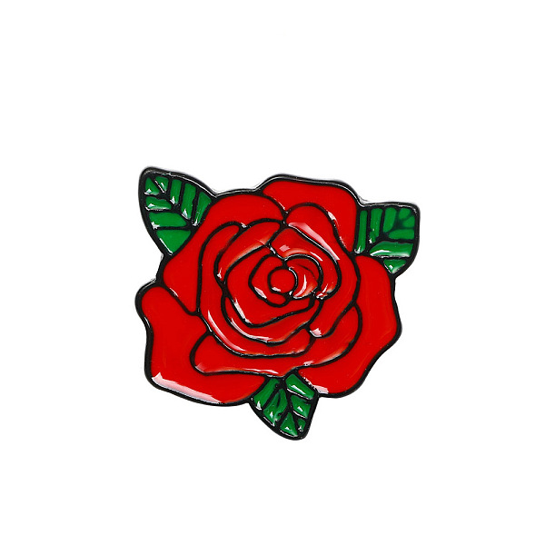 PandaHall Valentine's Day Theme Alloy Brooches, Enamel Flower Lapel Pin, for Backpack Clothes, Electrophoresis Black, Rose Pattern, 20x20mm..., Red
PandaHall Valentine's Day Theme Alloy Brooches, Enamel Flower Lapel Pin, for Backpack Clothes, Electrophoresis Black, Rose Pattern, 20x20mm..., Red
