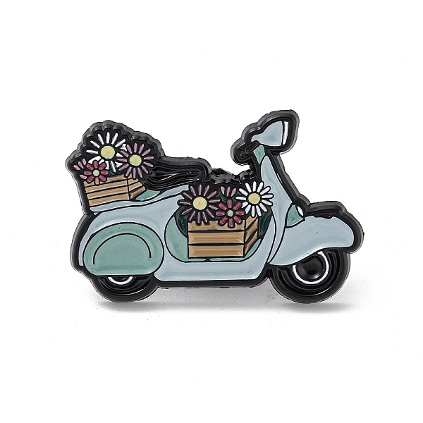 PandaHall Alloy Enamel Brooch, for Men and Women, Motorbike, 20.5x31x1.5mm Alloy+Enamel Motorbike Cyan
PandaHall Alloy Enamel Brooch, for Men and Women, Motorbike, 20.5x31x1.5mm Alloy+Enamel Motorbike Cyan