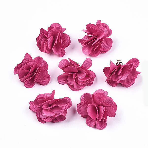 PandaHall Cloth Pendant Decorations, with Acrylic Findings, Flower, Hot Pink, 25~30x28~35mm, Hole: 2mm Cloth Flower
PandaHall Cloth Pendant Decorations, with Acrylic Findings, Flower, Hot Pink, 25~30x28~35mm, Hole: 2mm Cloth Flower