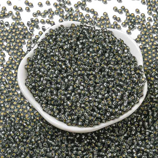 PandaHall TOHO Round Seed Beads, Japanese Seed Beads, (29B) Silver Lined Gray, 8/0, 3mm, Hole: 1mm, about 10000pcs/pound Glass Gray
PandaHall TOHO Round Seed Beads, Japanese Seed Beads, (29B) Silver Lined Gray, 8/0, 3mm, Hole: 1mm, about 10000pcs/pound Glass Gray