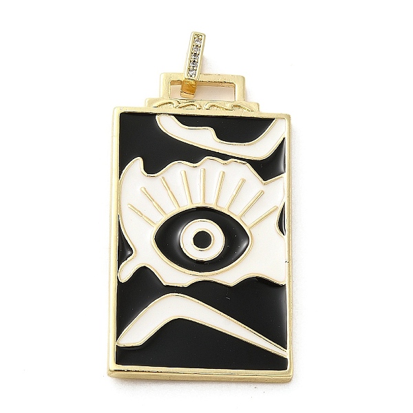 PandaHall Brass Micro Pave Cubic Zirconia Pendant with Enamel, Rectangle, Black, 45.5x25.5x2.5mm, Hole: 4.5mm Brass+Cubic Zirconia+Enamel...
PandaHall Brass Micro Pave Cubic Zirconia Pendant with Enamel, Rectangle, Black, 45.5x25.5x2.5mm, Hole: 4.5mm Brass+Cubic Zirconia+Enamel...