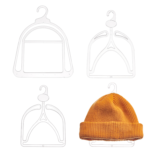 PandaHall AHADERMAKER 6Pcs 3 Styles Plastic Display Stands, for Cclothes & Cap Display, Clear, 24~30x16~23.5x0.25~0.3cm, 2pc/style Plastic...
PandaHall AHADERMAKER 6Pcs 3 Styles Plastic Display Stands, for Cclothes & Cap Display, Clear, 24~30x16~23.5x0.25~0.3cm, 2pc/style Plastic...