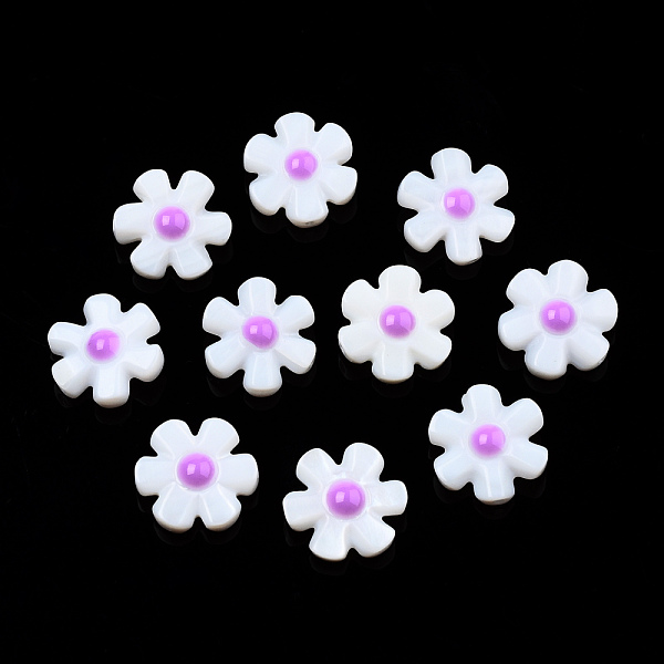 PandaHall Natural Freshwater Shell Enamel Beads, Flower, Orchid, 12x12x4mm, Hole: 0.8mm Freshwater Shell Flower Purple
PandaHall Natural Freshwater Shell Enamel Beads, Flower, Orchid, 12x12x4mm, Hole: 0.8mm Freshwater Shell Flower Purple