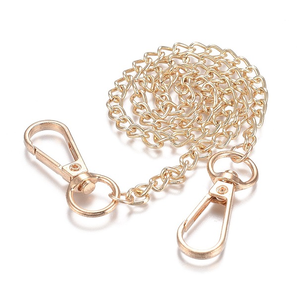 PandaHall Wallet Chain, Pants Chain, Pocket Chains for Jeans and Keys, Alloy Curb Chain Belts, with Swivel Clasps, Golden, 21.2~22.3 inch...
PandaHall Wallet Chain, Pants Chain, Pocket Chains for Jeans and Keys, Alloy Curb Chain Belts, with Swivel Clasps, Golden, 21.2~22.3 inch...