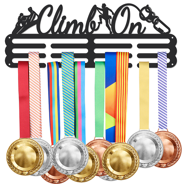 PandaHall SUPERDANT Rock Climbing Medal Hanger Climb On Medal Holder Personalised Medal Hangers for Rock Climber Wall Mount Iron Ribbon Hook..., Black
PandaHall SUPERDANT Rock Climbing Medal Hanger Climb On Medal Holder Personalised Medal Hangers for Rock Climber Wall Mount Iron Ribbon Hook..., Black