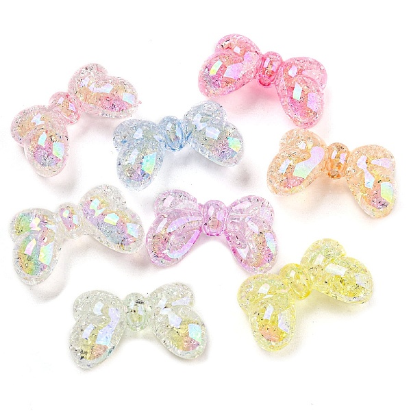 PandaHall UV Plating Transparent Acrylic Beads, Iridescent Bowknot, Mixed Color, 16.5x27x7.5mm, Hole: 2.2mm Acrylic Bowknot Multicolor
PandaHall UV Plating Transparent Acrylic Beads, Iridescent Bowknot, Mixed Color, 16.5x27x7.5mm, Hole: 2.2mm Acrylic Bowknot Multicolor