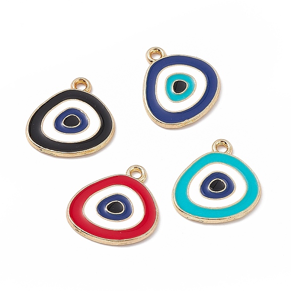 PandaHall Alloy Pendants, with Enamel, Triangle with Evil Eye Charm, Golden, Random Color, 18x17x1.5mm, Hole: 1.6mm Alloy+Enamel Triangle..., Multicolor
PandaHall Alloy Pendants, with Enamel, Triangle with Evil Eye Charm, Golden, Random Color, 18x17x1.5mm, Hole: 1.6mm Alloy+Enamel Triangle..., Multicolor