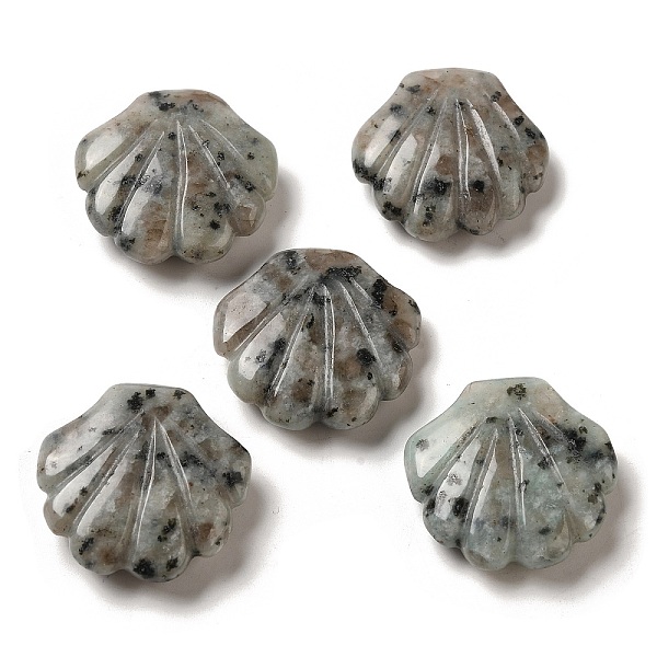 PandaHall Natural Sesame Jasper Carved Healing Shell Figurines, Reiki Energy Stone Display Decorations, 30~30.5x30x8~8.5mm Sesame Jasper...
PandaHall Natural Sesame Jasper Carved Healing Shell Figurines, Reiki Energy Stone Display Decorations, 30~30.5x30x8~8.5mm Sesame Jasper...