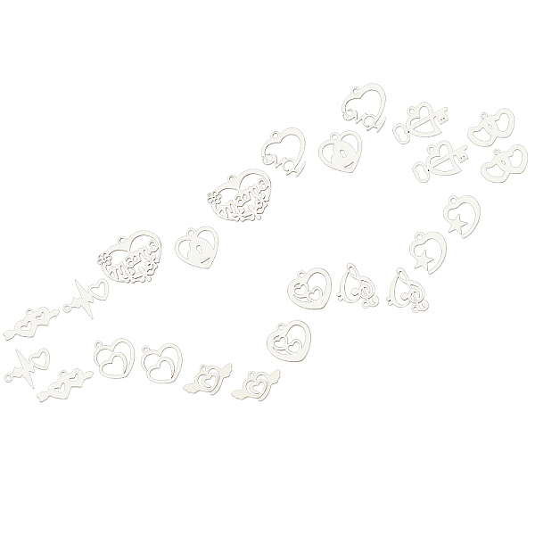 PandaHall SUNNYCLUE 24Pcs 12 Styles 201 Stainless Steel Pendants, Laser Cut, Stainless Steel Color, 2pcs/style 201 Stainless Steel Mixed...
PandaHall SUNNYCLUE 24Pcs 12 Styles 201 Stainless Steel Pendants, Laser Cut, Stainless Steel Color, 2pcs/style 201 Stainless Steel Mixed...