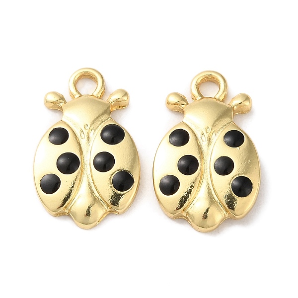 PandaHall Brass Pendants, with Enamel, Long-Lasting Plated, Lead Free & Cadmium Free, Ladybug Charm, Real 18K Gold Plated, 21x13x3mm, Hole..., Black
PandaHall Brass Pendants, with Enamel, Long-Lasting Plated, Lead Free & Cadmium Free, Ladybug Charm, Real 18K Gold Plated, 21x13x3mm, Hole..., Black