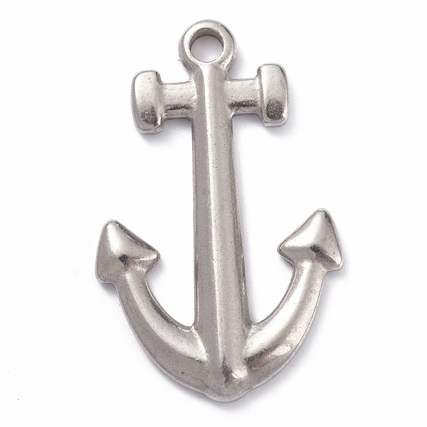 PandaHall 304 Stainless Steel Pendants, Anchor, Stainless Steel Color, 30x19x2mm, Hole: 2.5mm 304 Stainless Steel Anchor & Helm
PandaHall 304 Stainless Steel Pendants, Anchor, Stainless Steel Color, 30x19x2mm, Hole: 2.5mm 304 Stainless Steel Anchor & Helm
