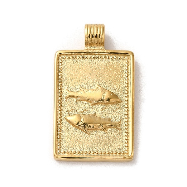 PandaHall 304 Stainless Steel Pendants, Rectangle with Constellations, Real 14K Gold Plated, Pisces, 25x14x2mm, Hole: 2mm 304 Stainless...
PandaHall 304 Stainless Steel Pendants, Rectangle with Constellations, Real 14K Gold Plated, Pisces, 25x14x2mm, Hole: 2mm 304 Stainless...