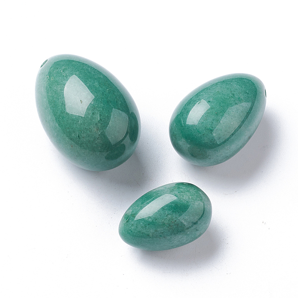 PandaHall Natural Green Aventurine Pendants Sets, Egg Stone, 45~46x30mm, 39~40x25~25.5mm, 30~31x20~20.5mm, Hole: 1.5~2mm, 3pcs/set Green...
PandaHall Natural Green Aventurine Pendants Sets, Egg Stone, 45~46x30mm, 39~40x25~25.5mm, 30~31x20~20.5mm, Hole: 1.5~2mm, 3pcs/set Green...