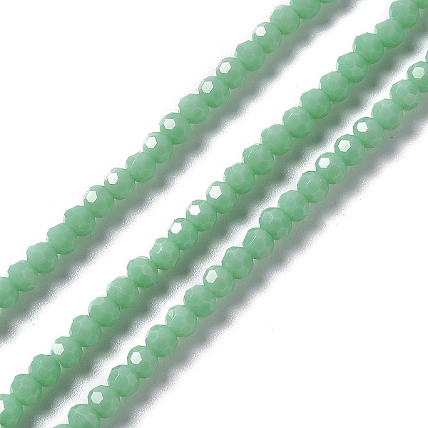 PandaHall Faceted(32 Facets) Glass Beads Strands, Round, Medium Aquamarine, 4mm, Hole: 1mm, about 99~107pcs/strand, 14.09~15.43''...
PandaHall Faceted(32 Facets) Glass Beads Strands, Round, Medium Aquamarine, 4mm, Hole: 1mm, about 99~107pcs/strand, 14.09~15.43''...