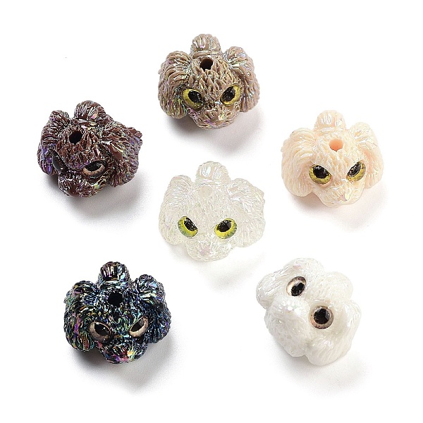 PandaHall Opaque Resin Beads, Dog Head Beads, Mixed Color, 13~14x19x18mm, Hole: 2.5mm Resin Dog Multicolor
PandaHall Opaque Resin Beads, Dog Head Beads, Mixed Color, 13~14x19x18mm, Hole: 2.5mm Resin Dog Multicolor