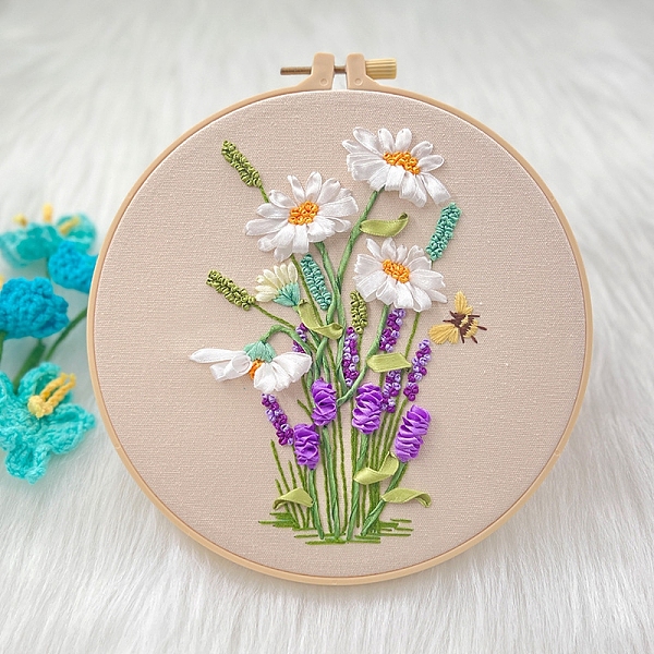 PandaHall DIY 3D Bouquet Pattern Embroidery Starter Kits, Including Embroidery Cloth & Thread, Needle, Embroidery Frame, Instruction Sheet...
PandaHall DIY 3D Bouquet Pattern Embroidery Starter Kits, Including Embroidery Cloth & Thread, Needle, Embroidery Frame, Instruction Sheet...
