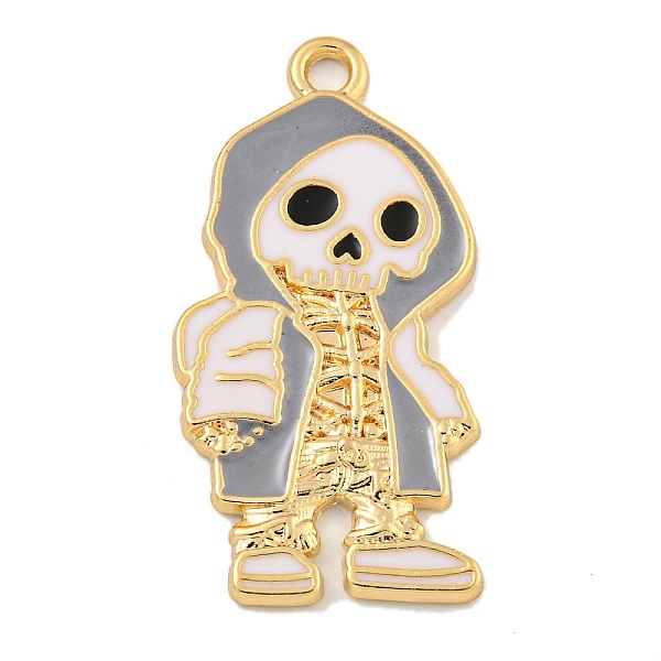 PandaHall Halloween Alloy Enamel Pendants, Golden, Skeleton Charm, Light Steel Blue, 33x16.5x2mm, Hole: 1.9mm Alloy+Enamel Skeleton
PandaHall Halloween Alloy Enamel Pendants, Golden, Skeleton Charm, Light Steel Blue, 33x16.5x2mm, Hole: 1.9mm Alloy+Enamel Skeleton